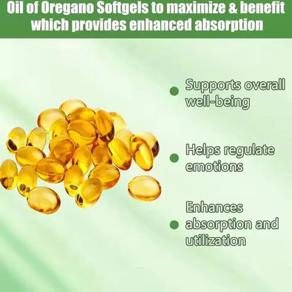  Oregano Oil Extract Capsule 