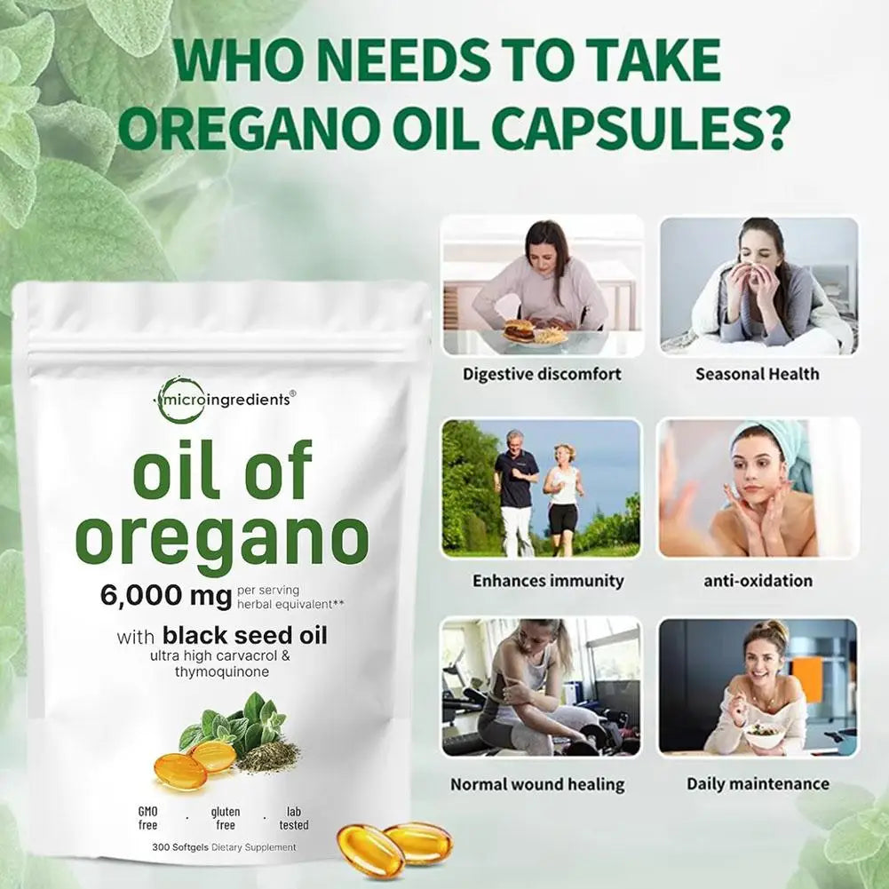  Oregano Oil Extract Capsule 