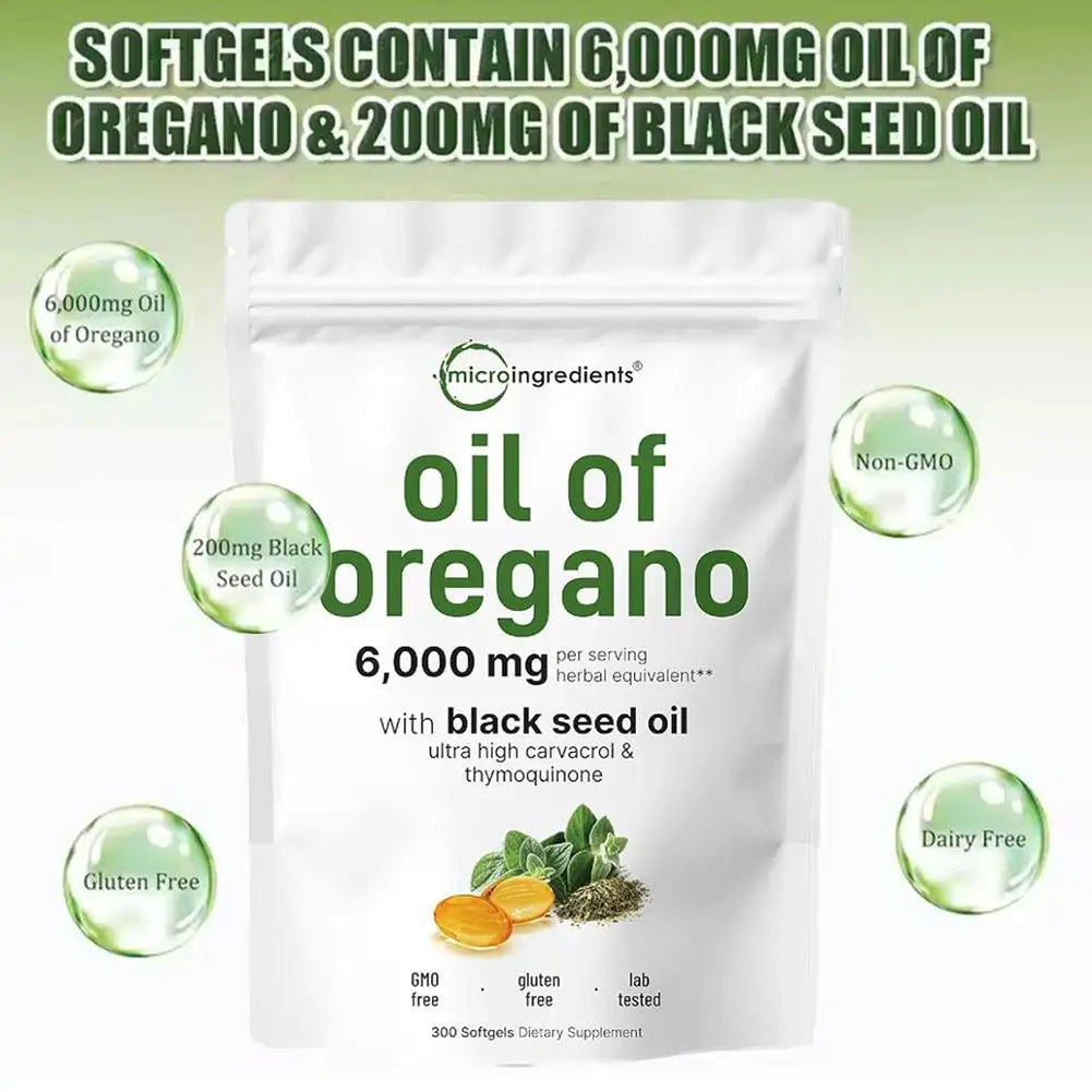  Oregano Oil Extract Capsule 