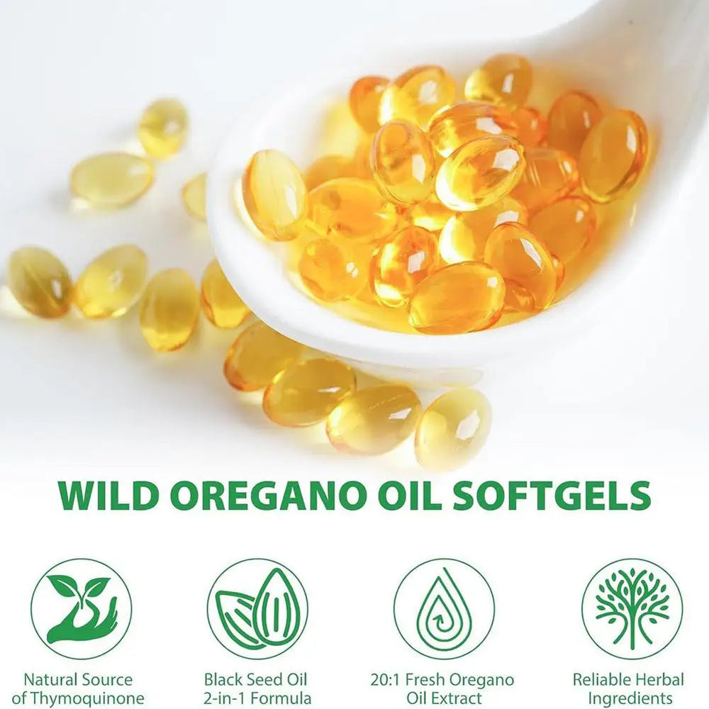  Oregano Oil Extract Capsule 
