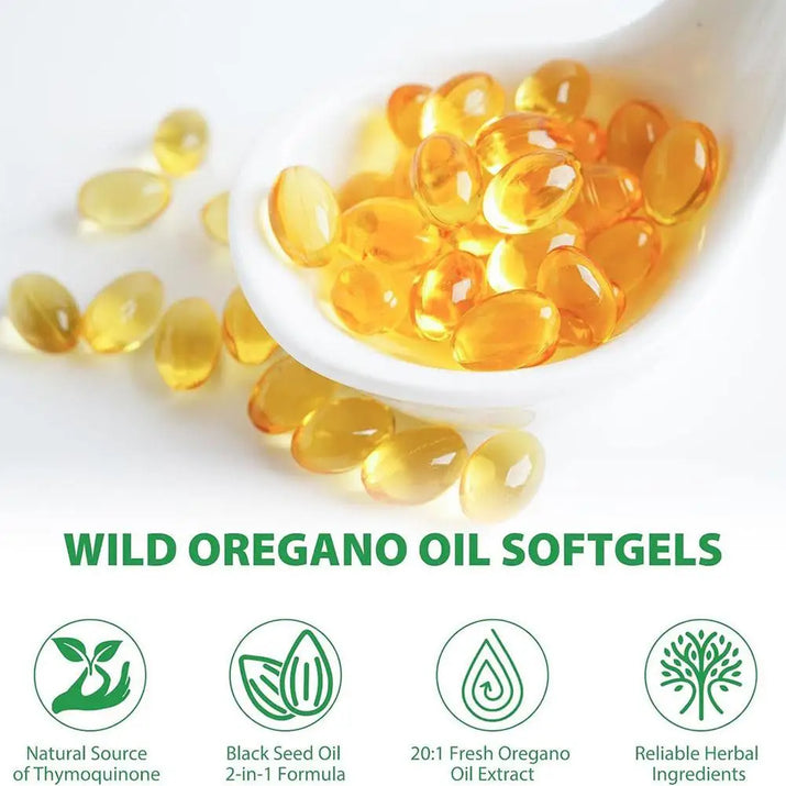  Oregano Oil Extract Capsule 