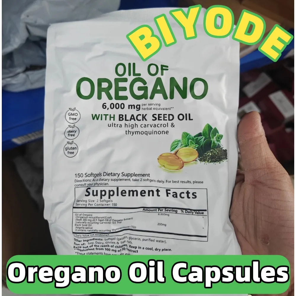  Oregano Oil Extract Capsule 